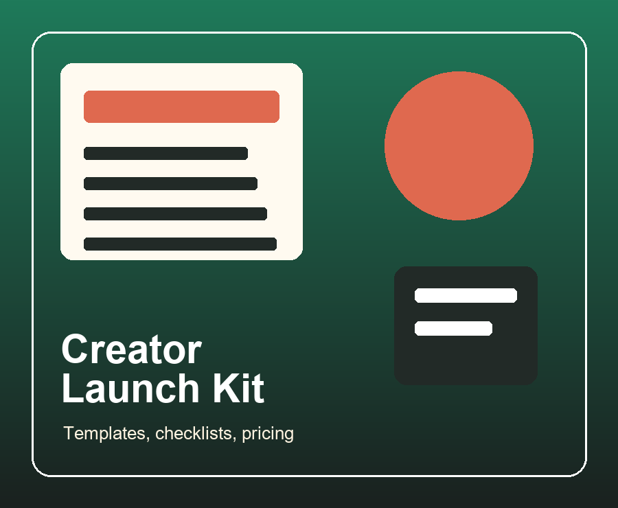 Creator Launch Kit gallery image